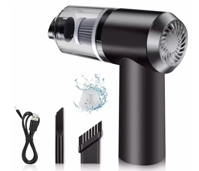 Mini Aspirador Portátil USB – Limpeza Rápida, Prática e Sem Fio