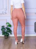 Calça Feminina para Trabalho com Cinto e Bolso
